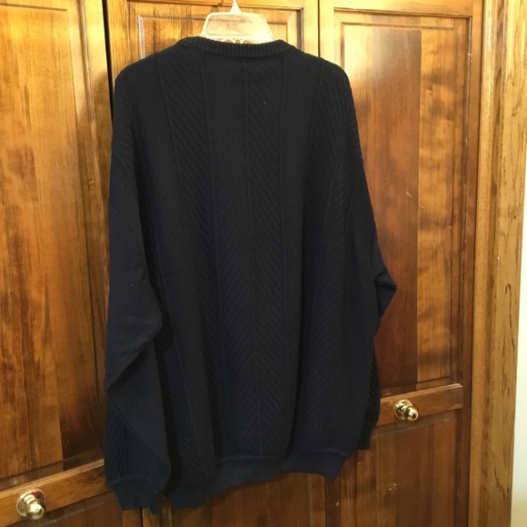 St Croix sweater, size XXL, ribbed knit, cotton / microfiber - Picture 3 of 3